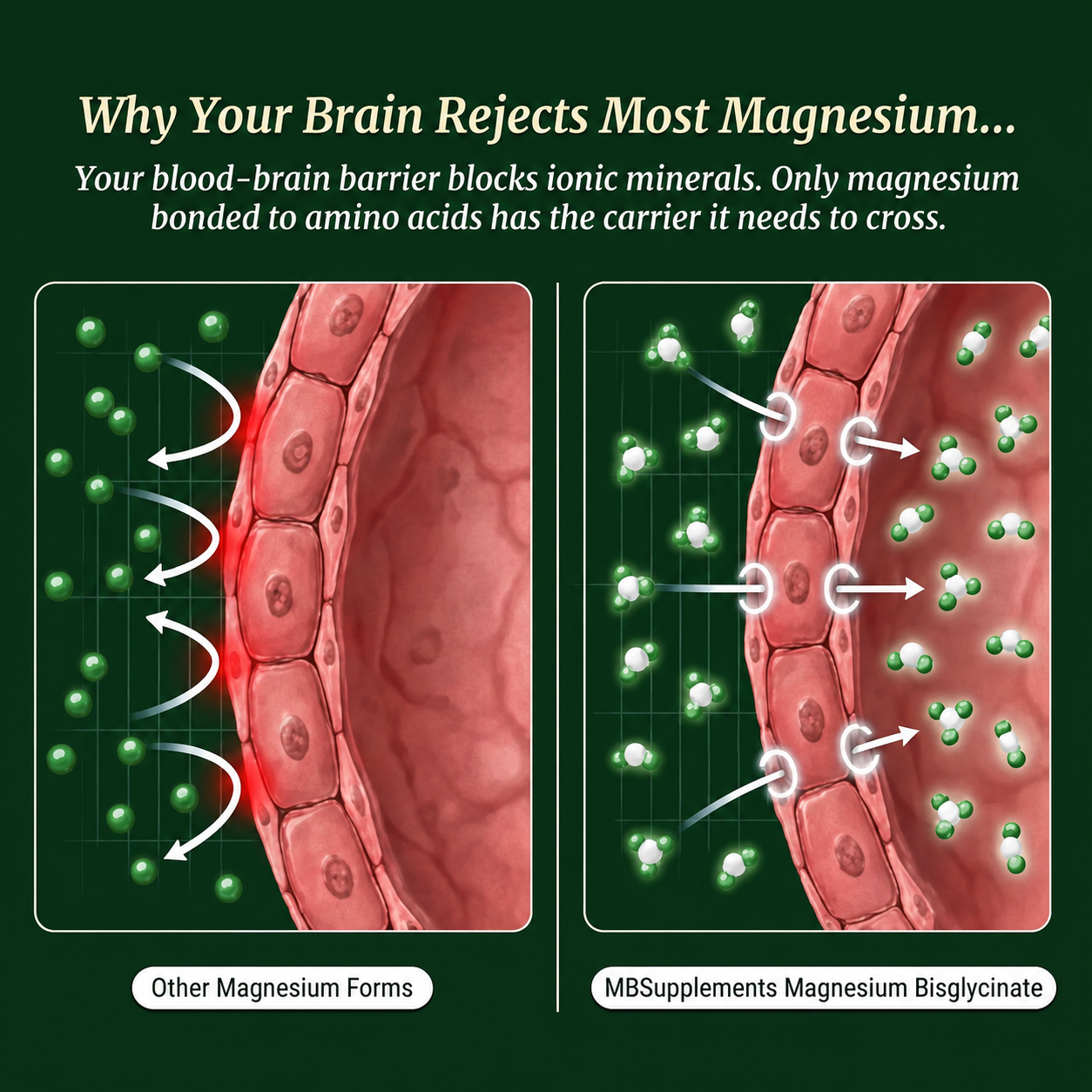 MBSupplements Magnesium Bisglycinate Gummies