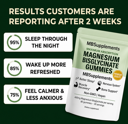 MBSupplements Magnesium Bisglycinate Gummies