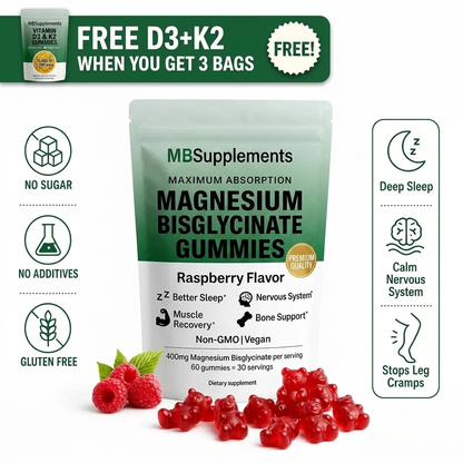 MBSupplements Magnesium Bisglycinate Gummies